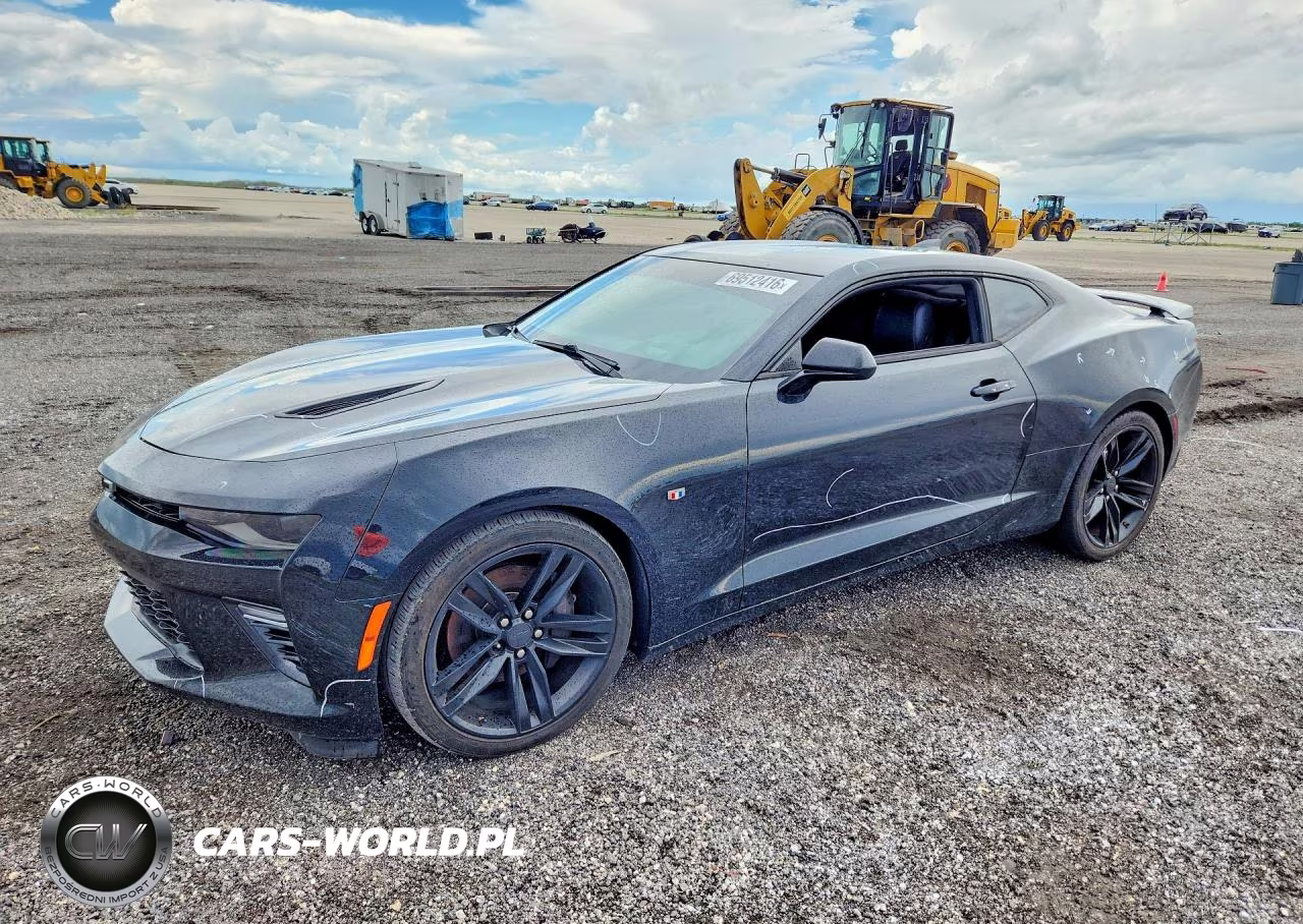 2018 Chevrolet Camaro Ss VIN:1G1FH1R73J0118644 - 1
