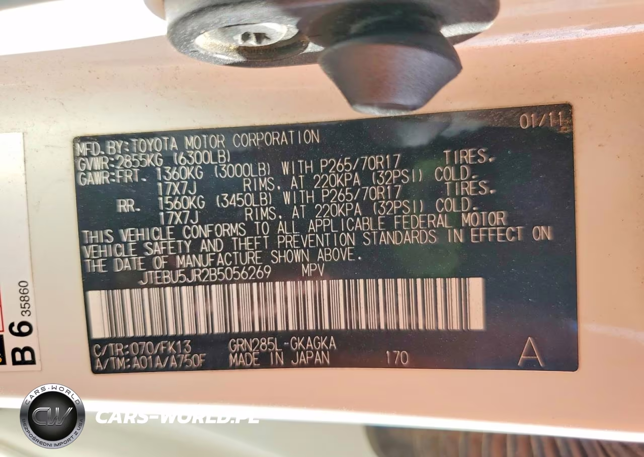 2011 Toyota 4Runner Sr5 VIN:JTEBU5JR2B5056269 - 13