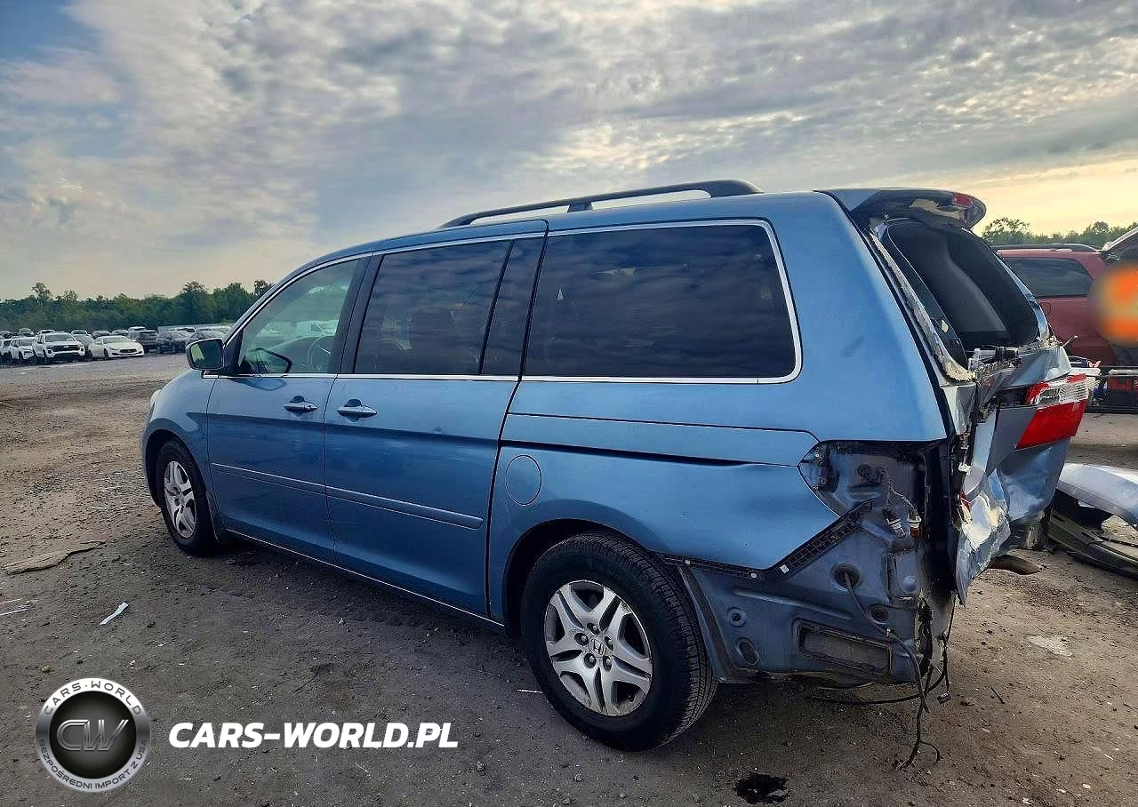 2006 Honda Odyssey Exl VIN:5FNRL38726B124198 - 2