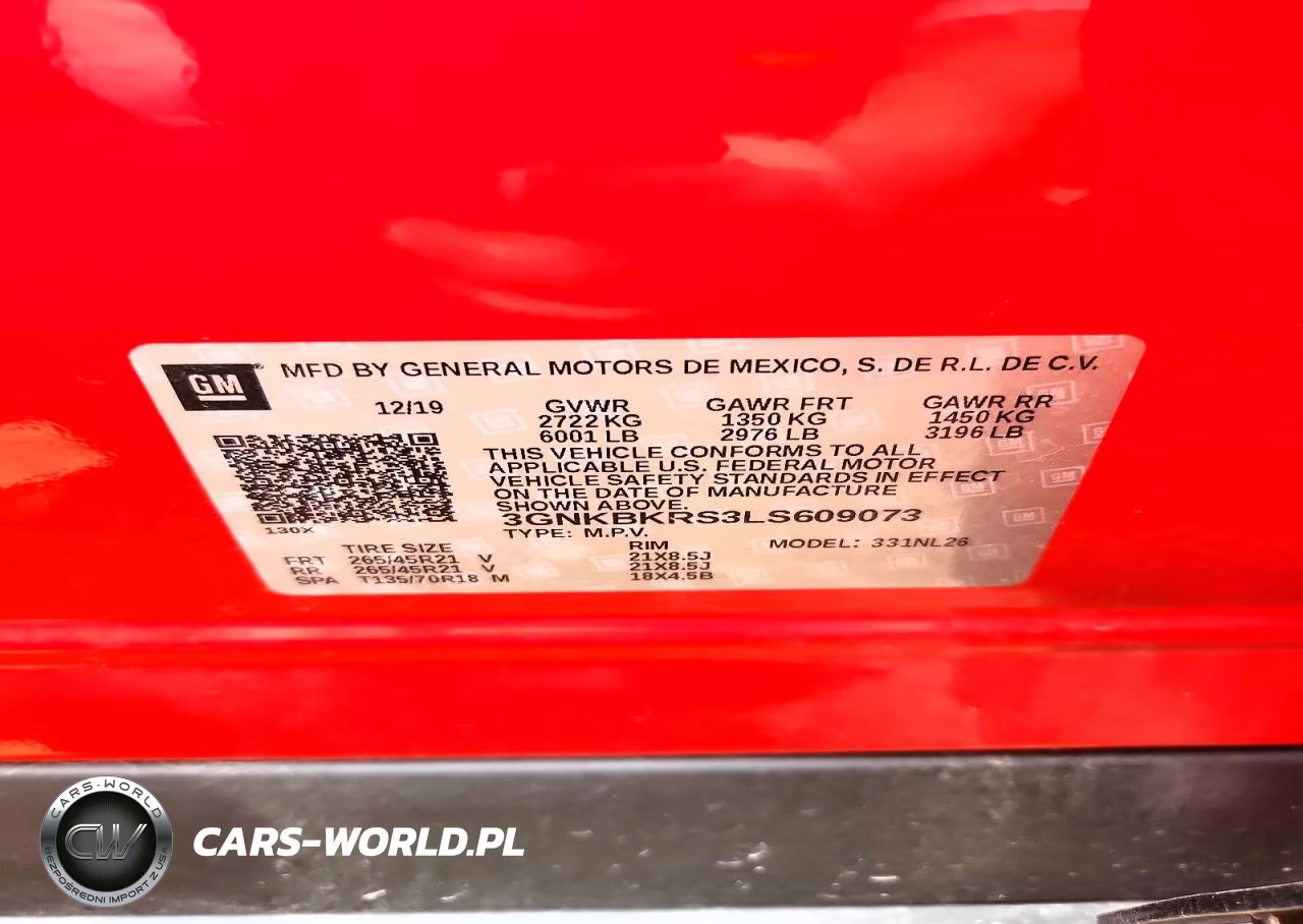 2020 Chevrolet Blazer Rs VIN:3GNKBKRS3LS609073 - 13