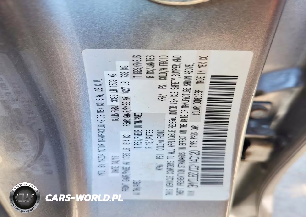 2016 Scion Ia Base VIN:3MYDLBZV0GY140120 - 13