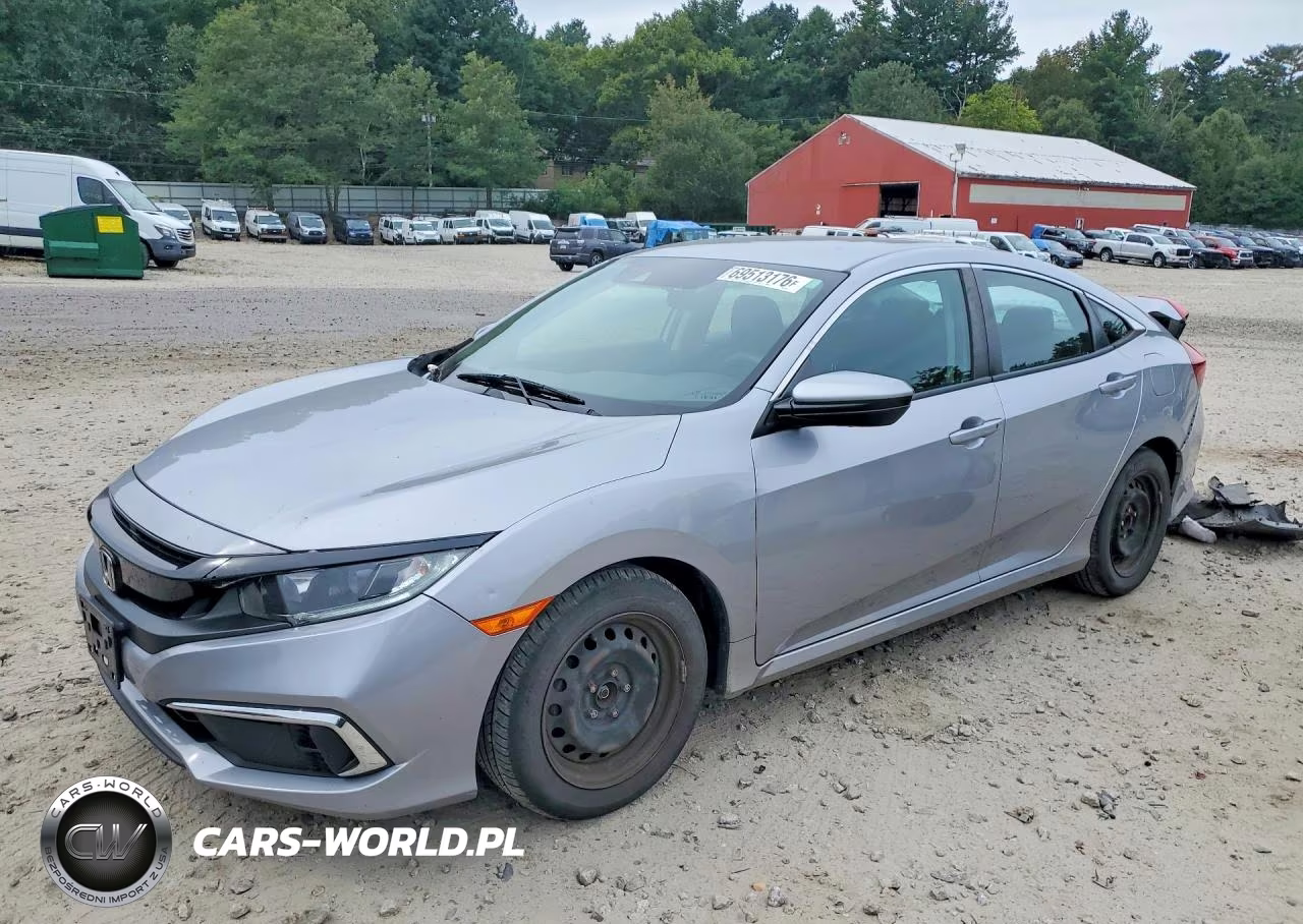 2019 Honda Civic Lx VIN:2HGFC2F62KH536974 - 1