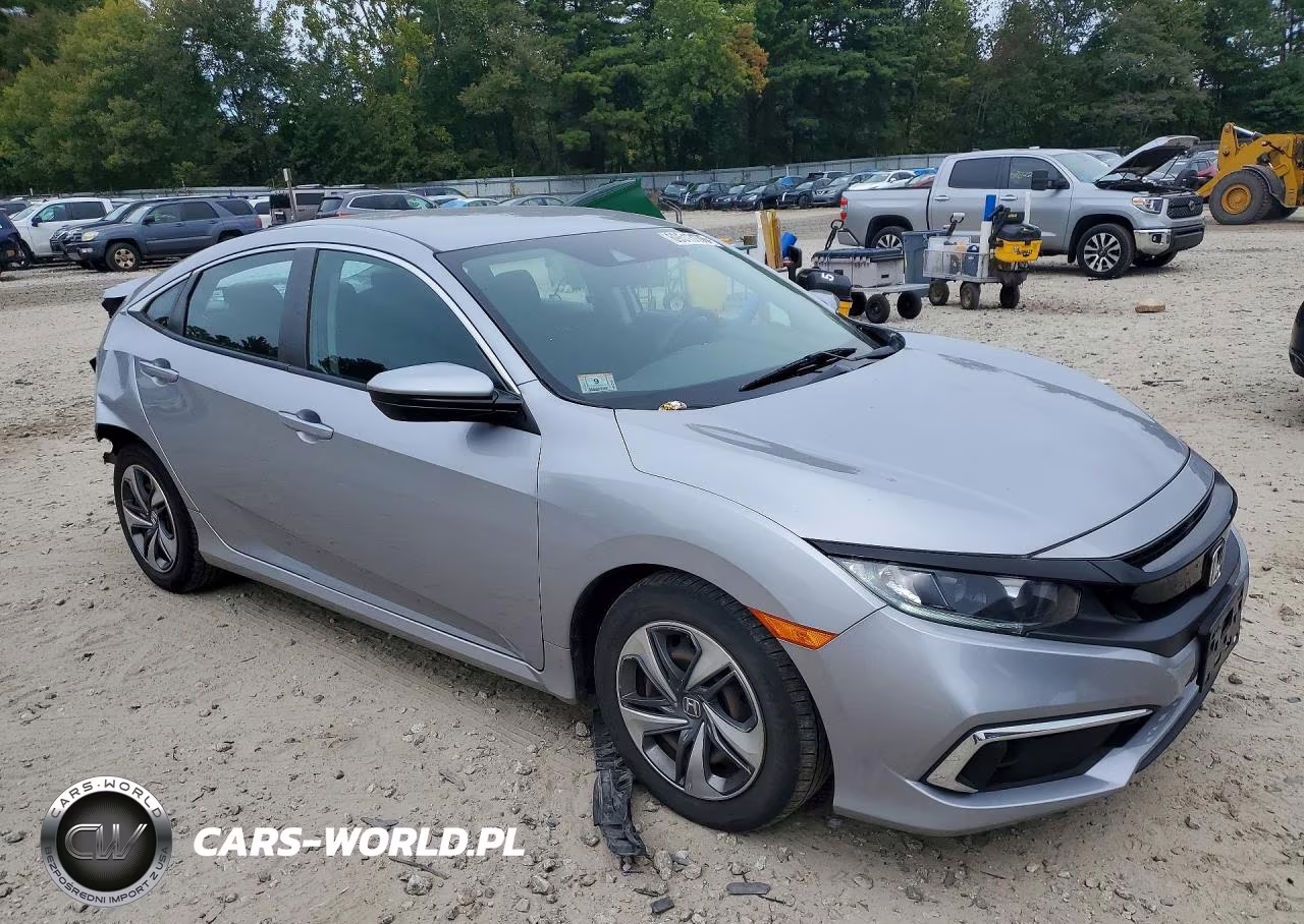 2019 Honda Civic Lx VIN:2HGFC2F62KH536974 - 4