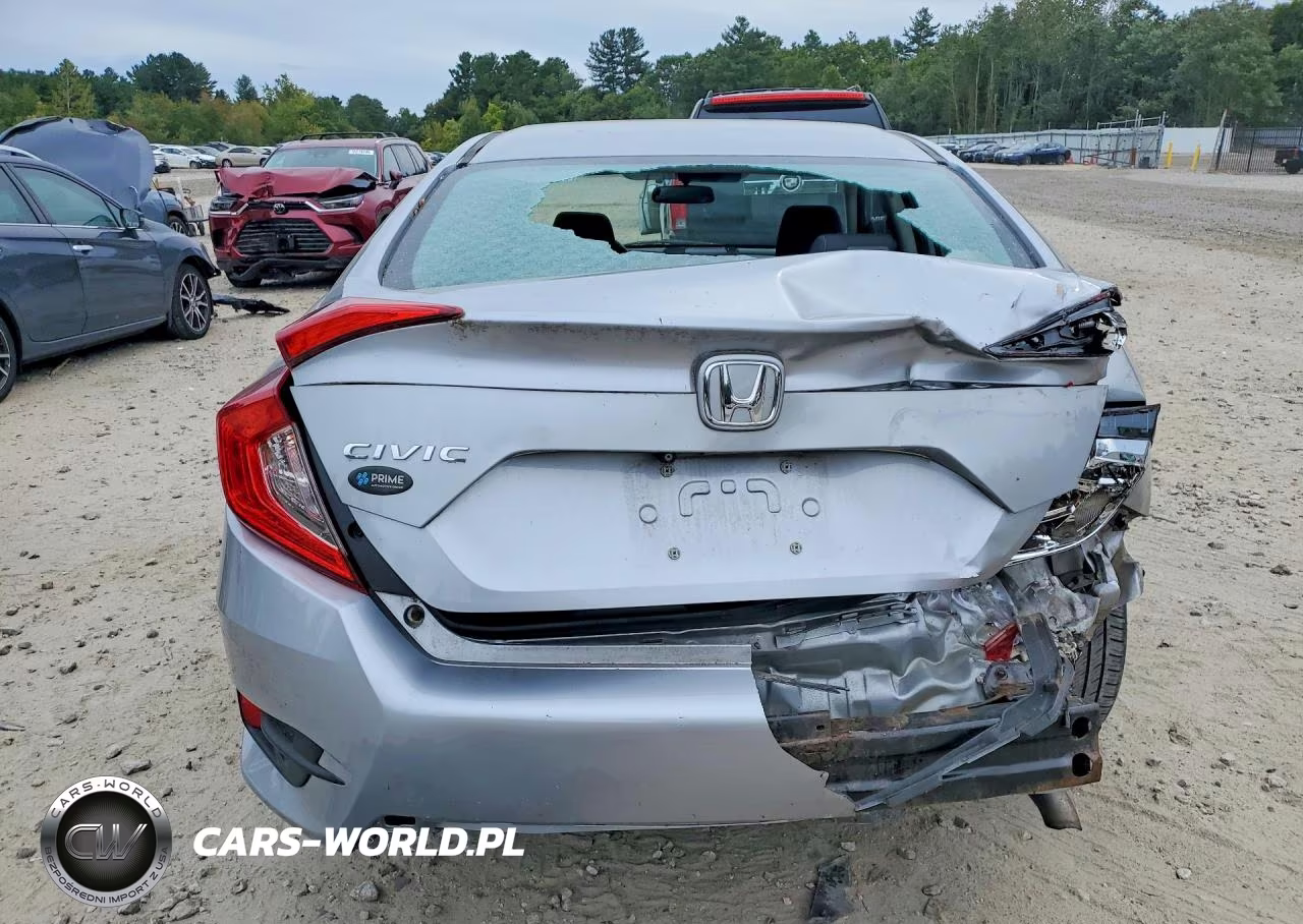 2019 Honda Civic Lx VIN:2HGFC2F62KH536974 - 6