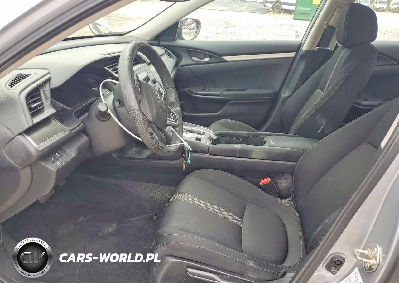 2019 Honda Civic Lx VIN:2HGFC2F62KH536974 - 7