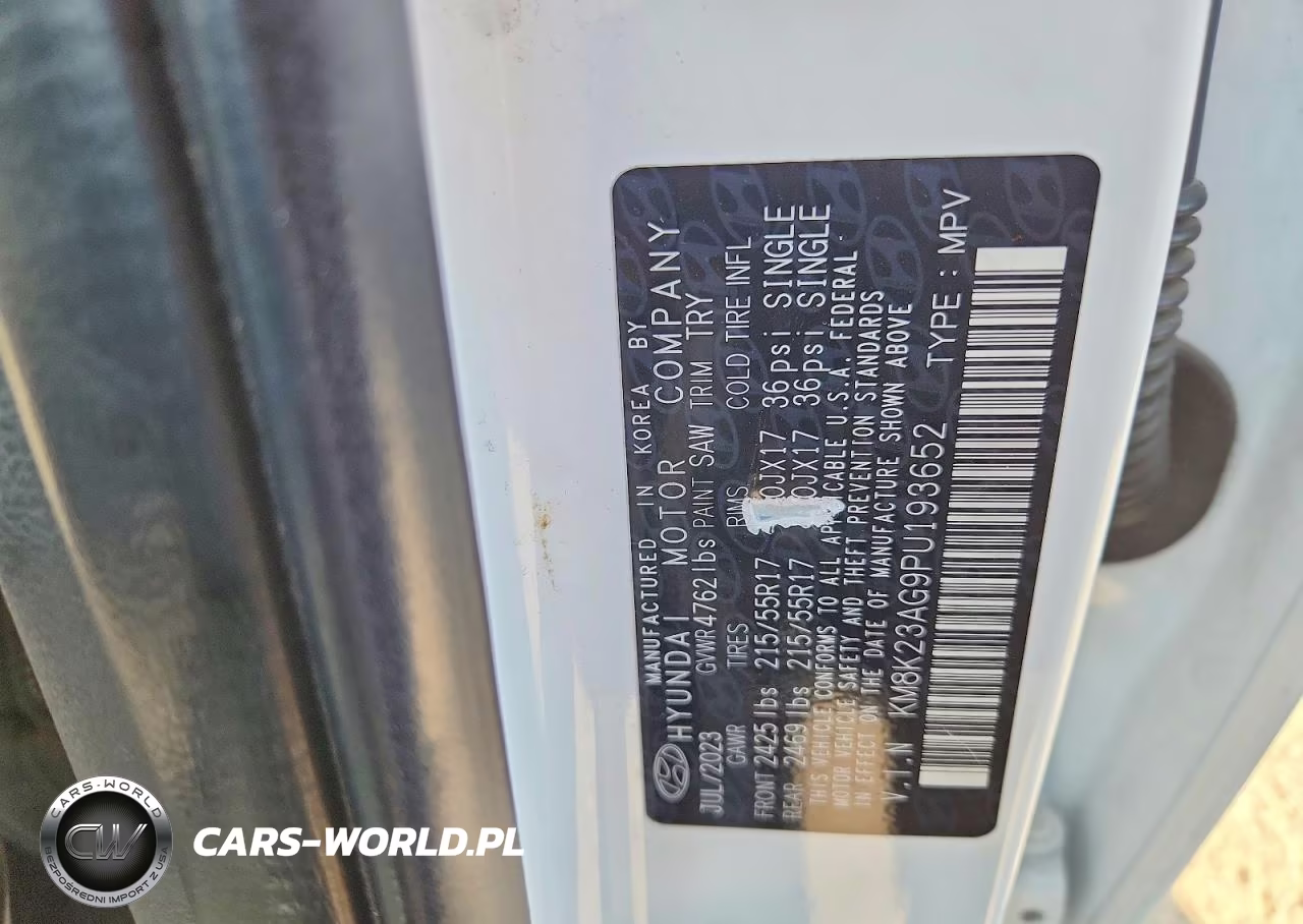 2023 Hyundai Kona Se VIN:KM8K23AG9PU193652 - 14
