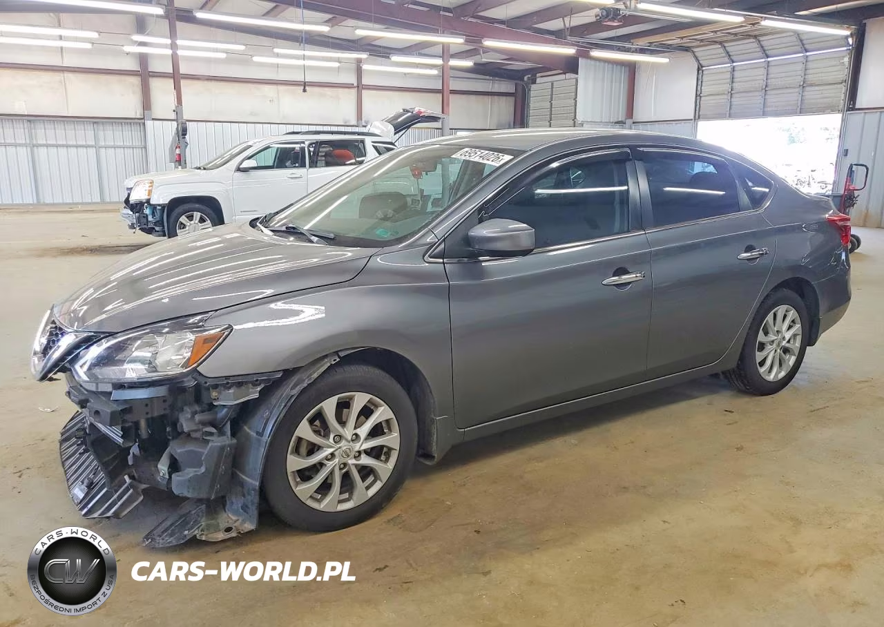 2018 Nissan Sentra Sv VIN:3N1AB7AP8JL619598 - 1