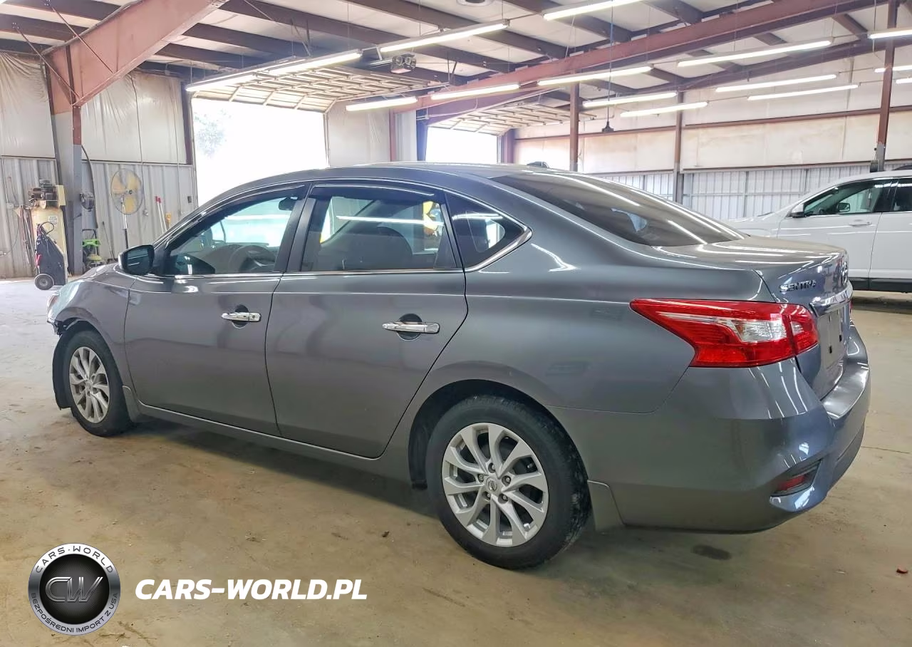 2018 Nissan Sentra Sv VIN:3N1AB7AP8JL619598 - 2