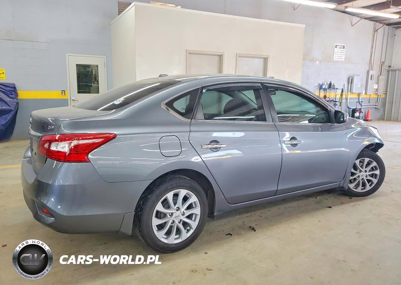 2018 Nissan Sentra Sv VIN:3N1AB7AP8JL619598 - 3