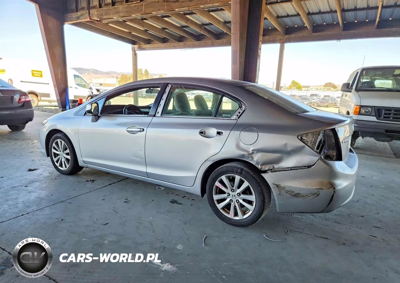 2012 Honda Civic Ex VIN:19XFB2F88CE327660 - 2