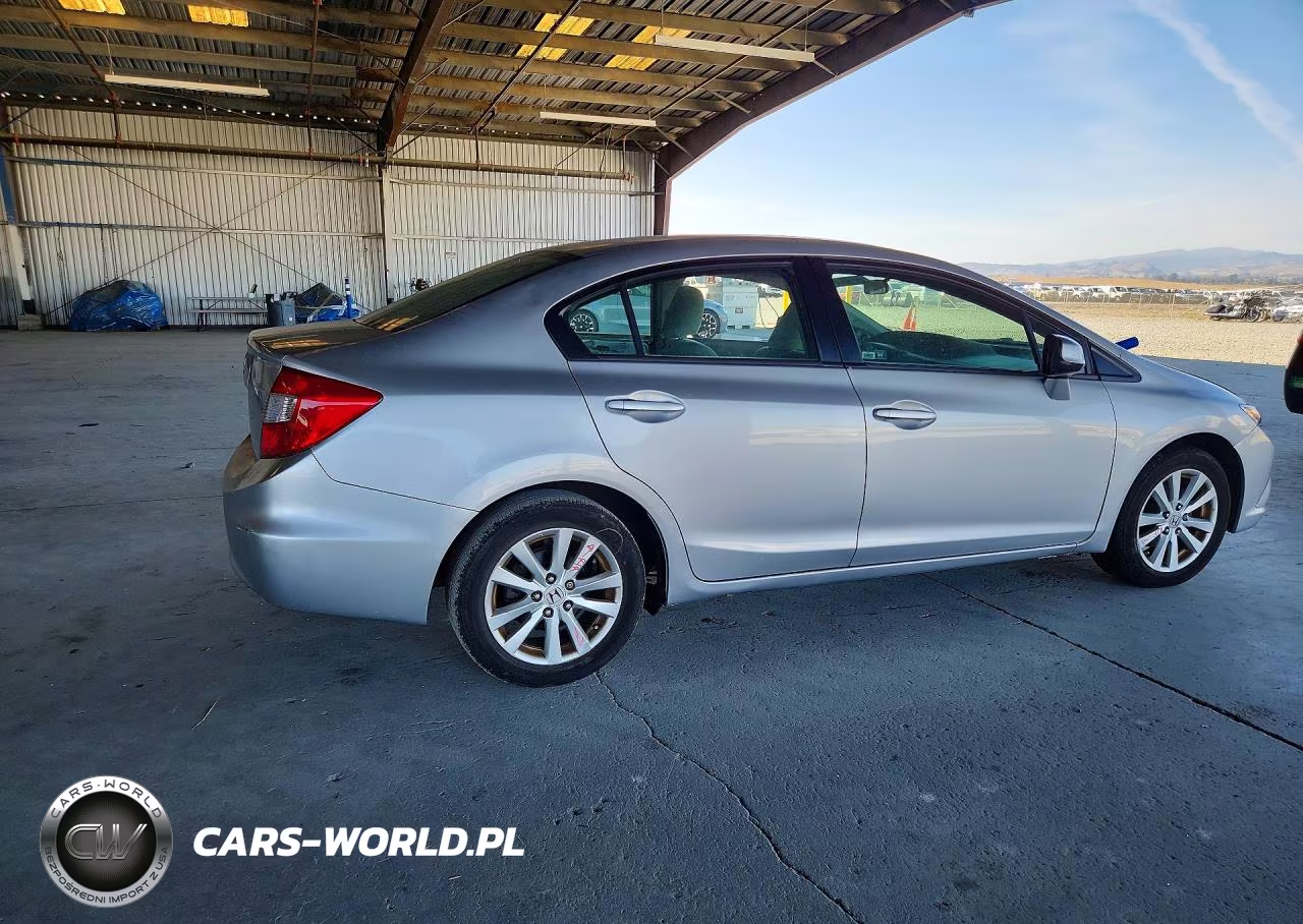 2012 Honda Civic Ex VIN:19XFB2F88CE327660 - 3