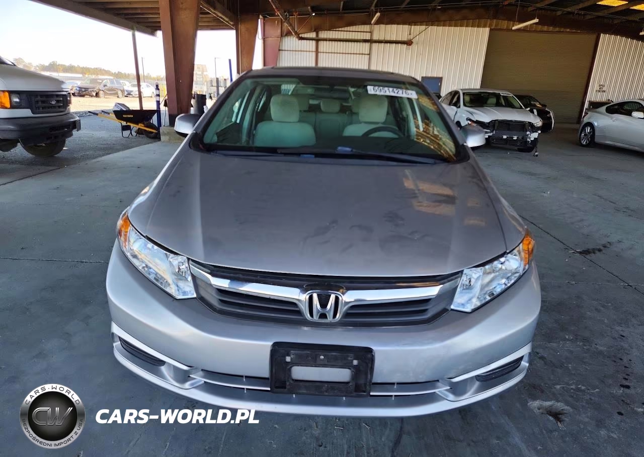 2012 Honda Civic Ex VIN:19XFB2F88CE327660 - 5