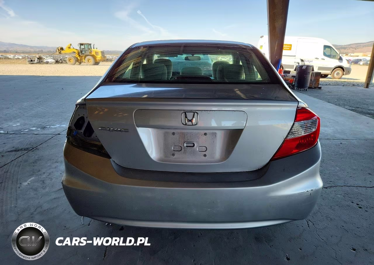 2012 Honda Civic Ex VIN:19XFB2F88CE327660 - 6
