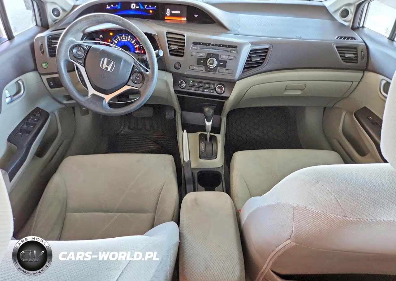 2012 Honda Civic Ex VIN:19XFB2F88CE327660 - 8