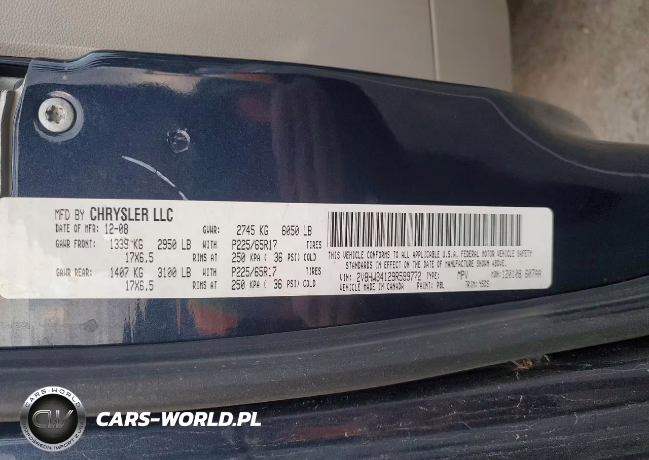 2009 Volkswagen Routan Se VIN:2V8HW34129R599772 - 13