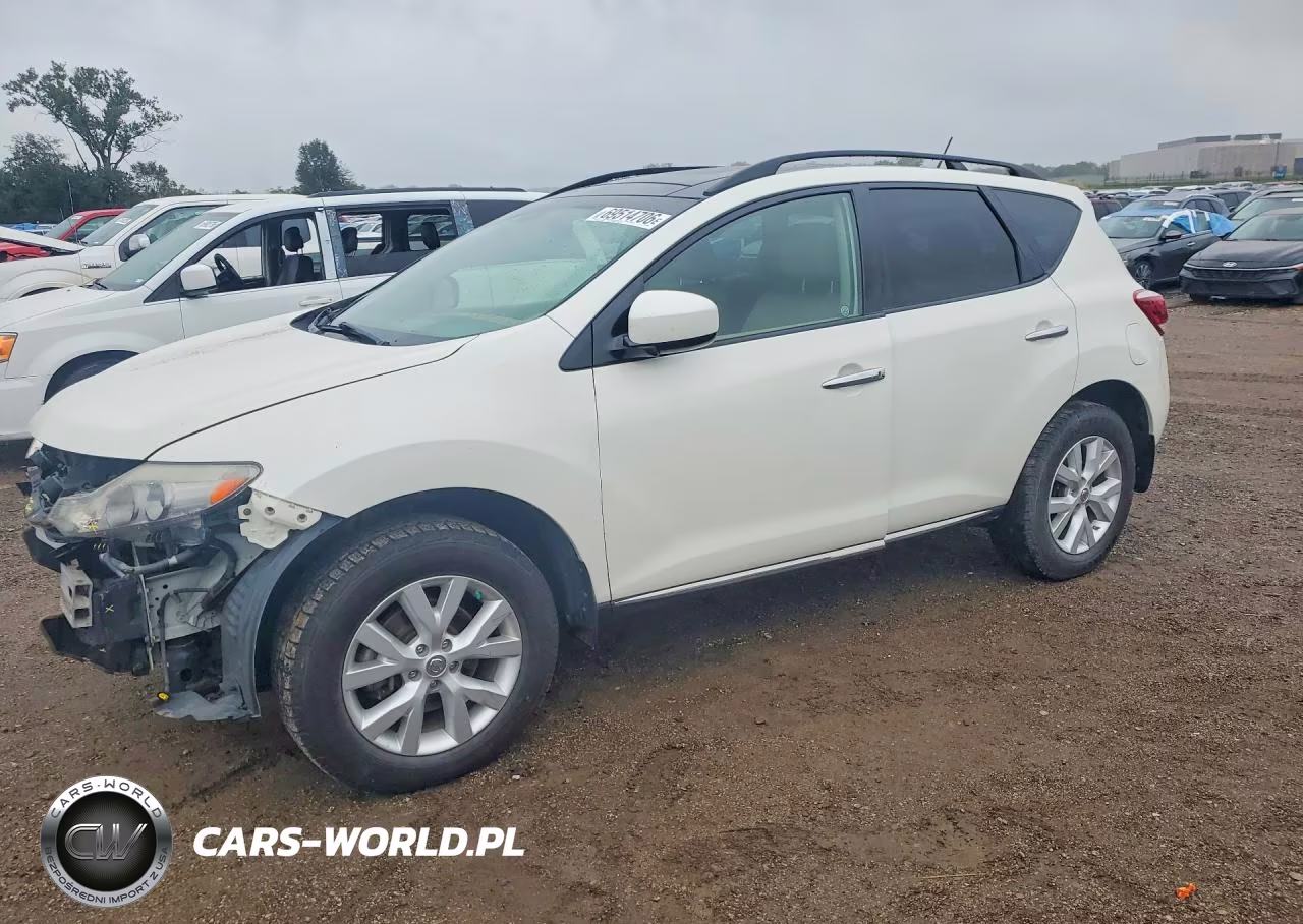 2011 Nissan Murano S VIN:JN8AZ1MW3BW162031 - 1