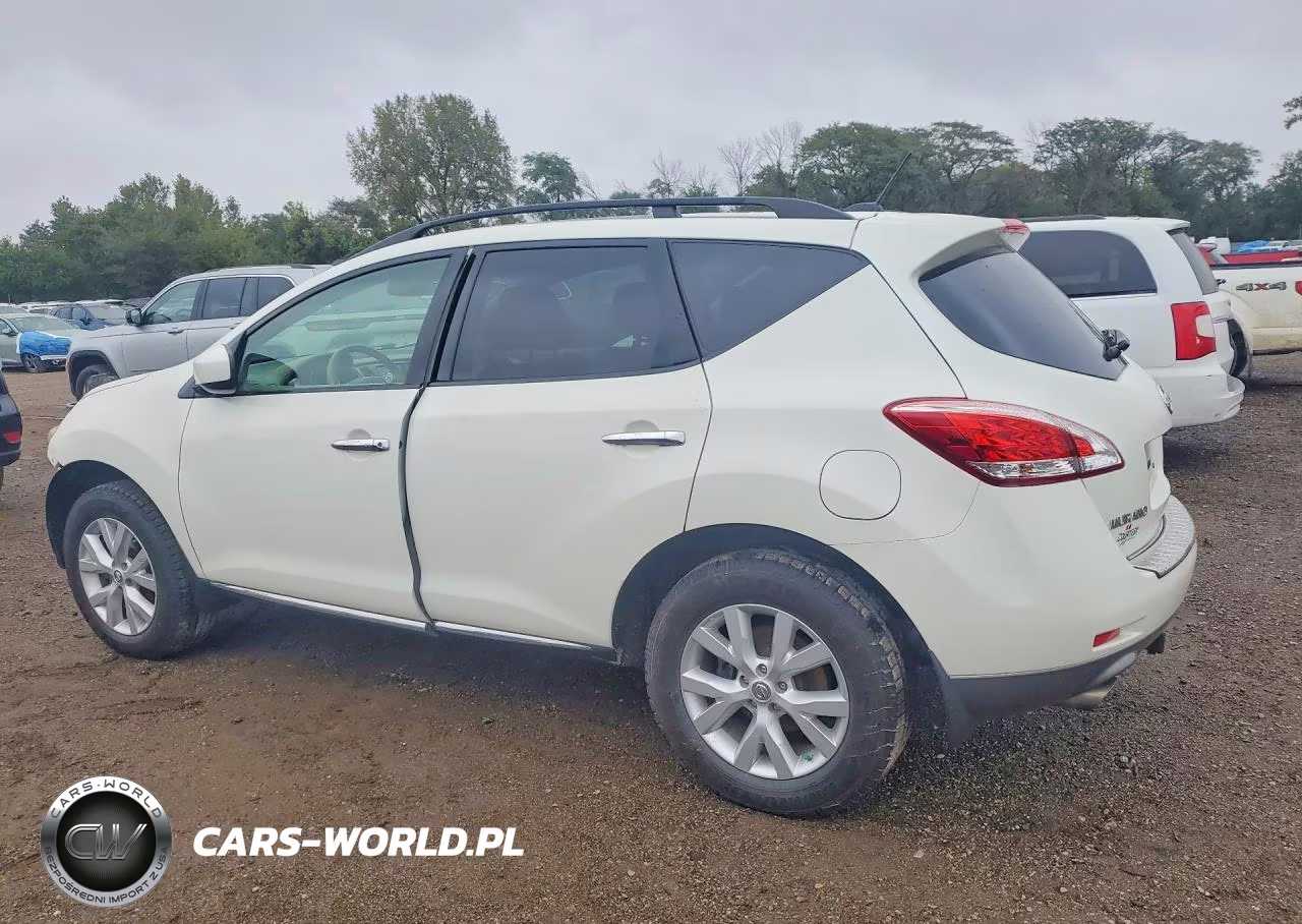 2011 Nissan Murano S VIN:JN8AZ1MW3BW162031 - 2