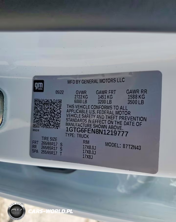 2022 GMC Canyon At4 VIN:1GTG6FEN8N1219777 - 12