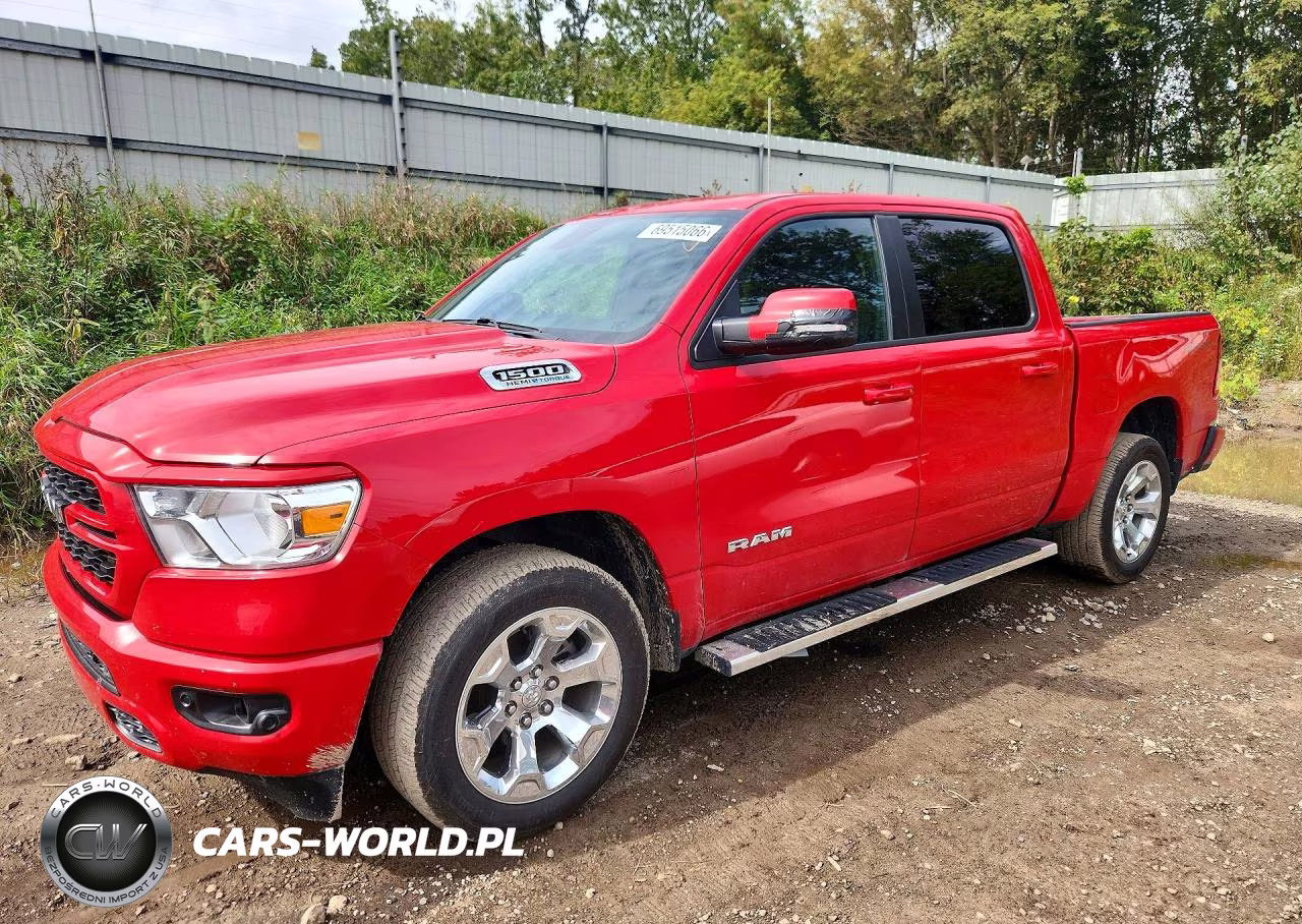 2022 Ram 1500 Big Horn-Lone Star VIN:1C6SRFFT6NN381292 - 1