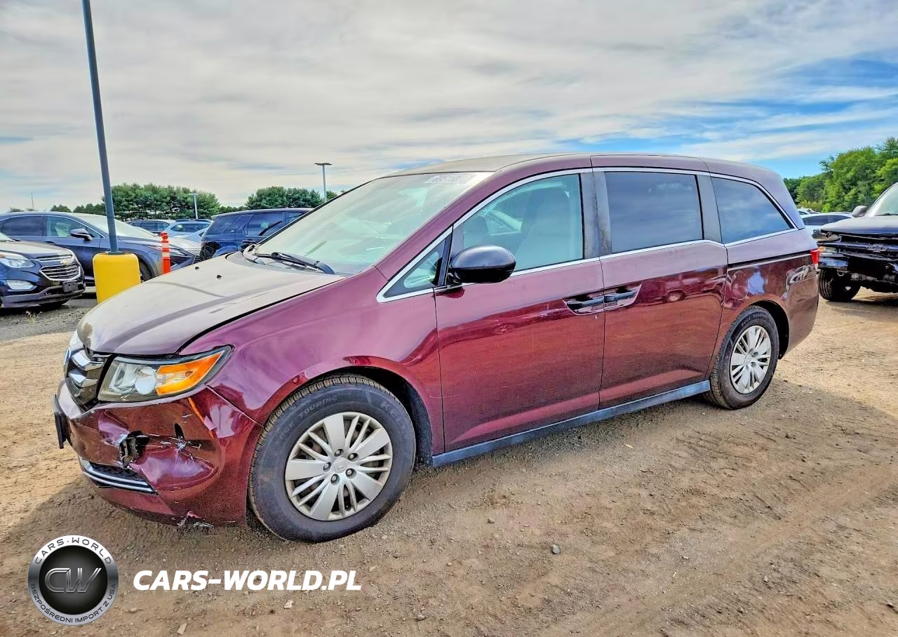 2014 Honda Odyssey Lx VIN:5FNRL5H20EB054425 - 1
