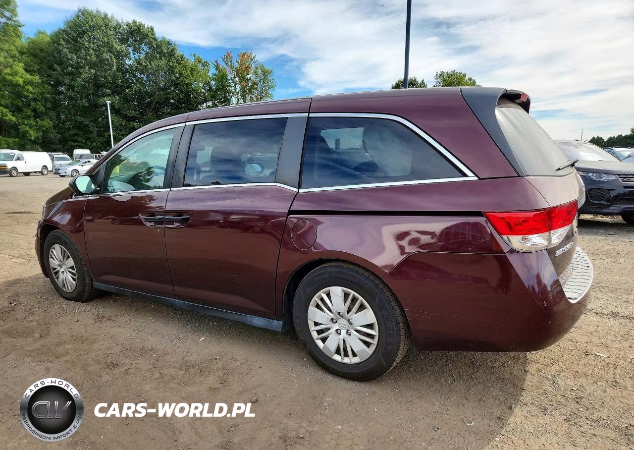 2014 Honda Odyssey Lx VIN:5FNRL5H20EB054425 - 2