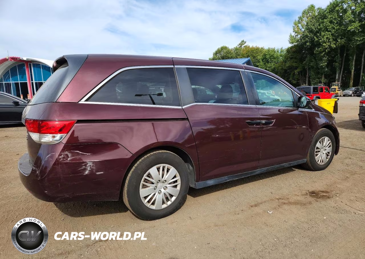 2014 Honda Odyssey Lx VIN:5FNRL5H20EB054425 - 3