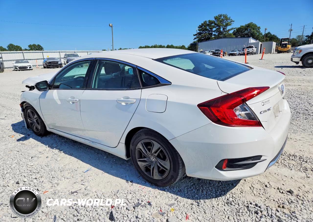 2020 Honda Civic Lx VIN:2HGFC2F66LH503770 - 2