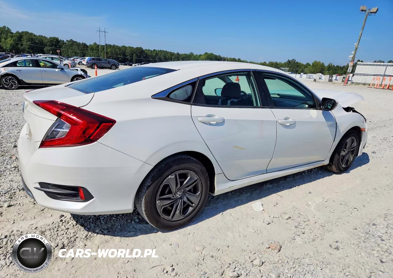 2020 Honda Civic Lx VIN:2HGFC2F66LH503770 - 3