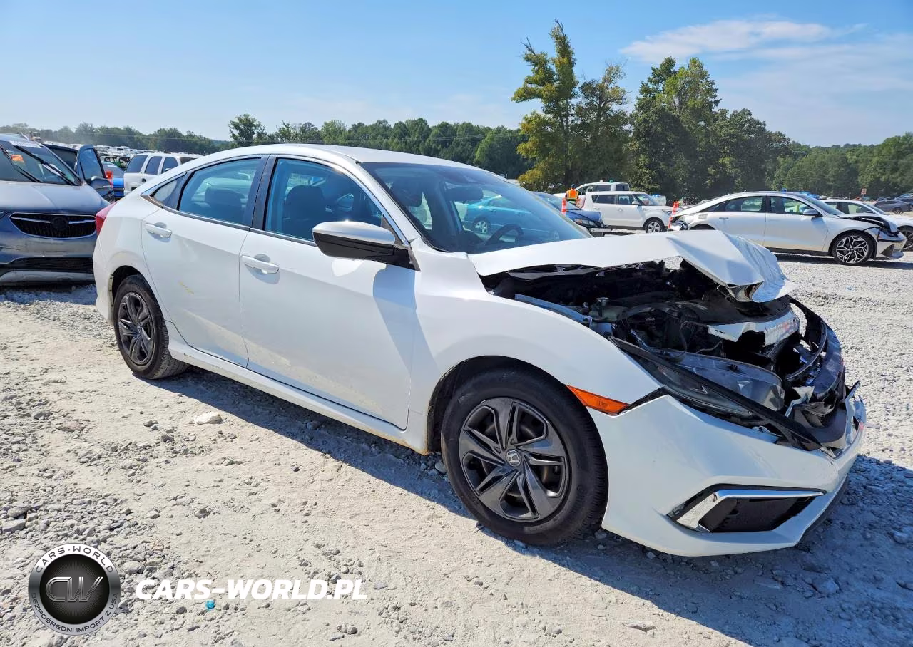 2020 Honda Civic Lx VIN:2HGFC2F66LH503770 - 4