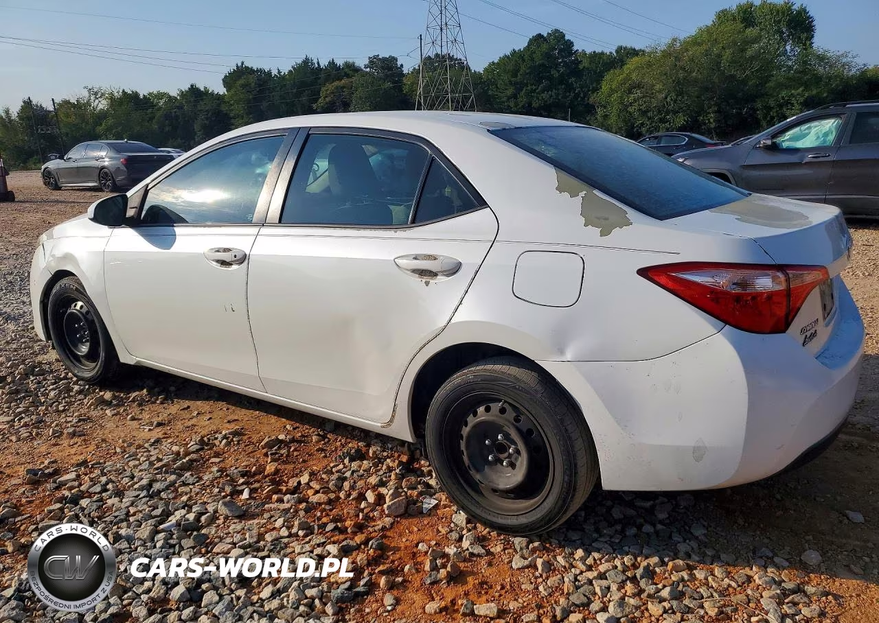 2017 Toyota Corolla Le VIN:5YFBURHE7HP634117 - 2