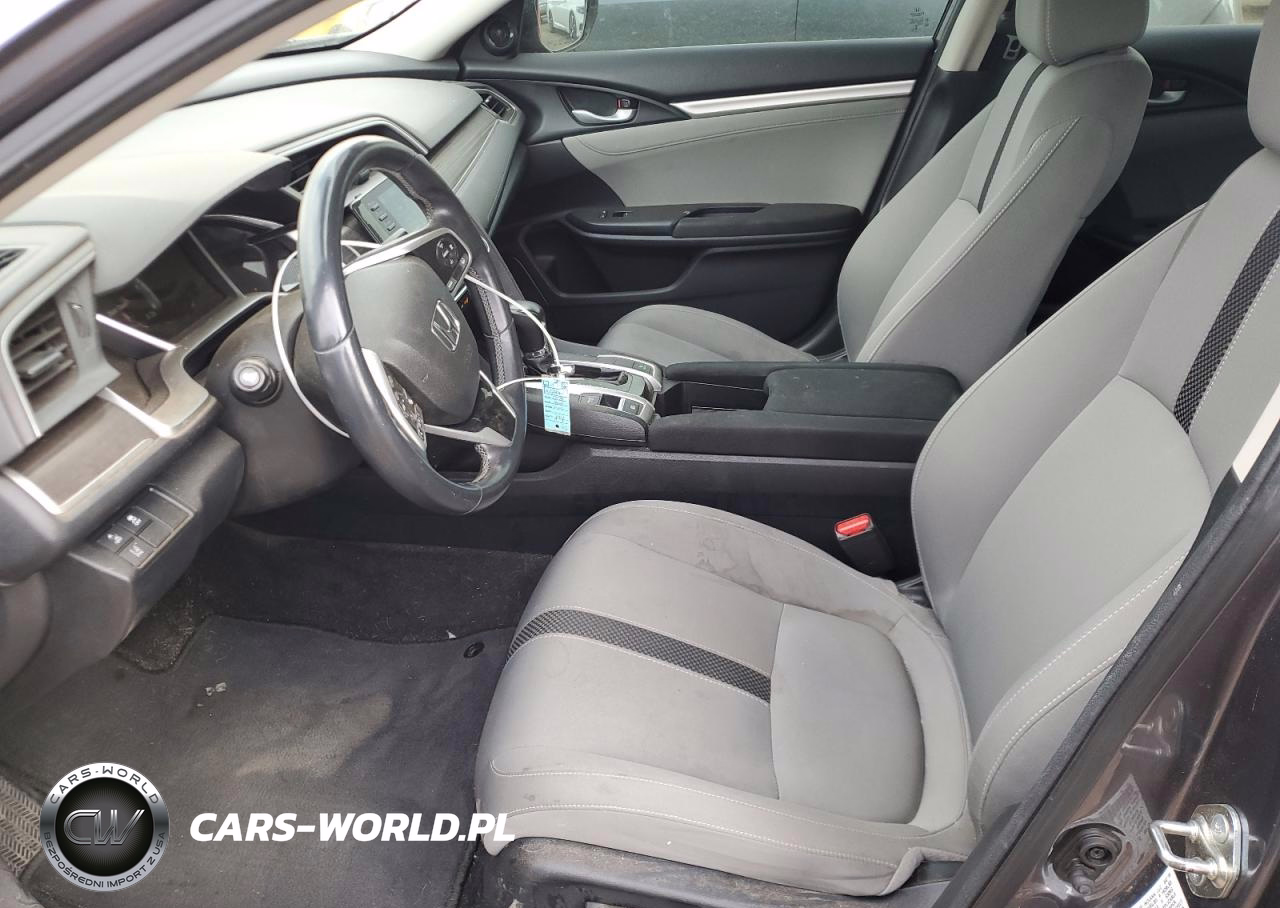 2019 Honda Civic Ex VIN:19XFC1F34KE004653 - 7