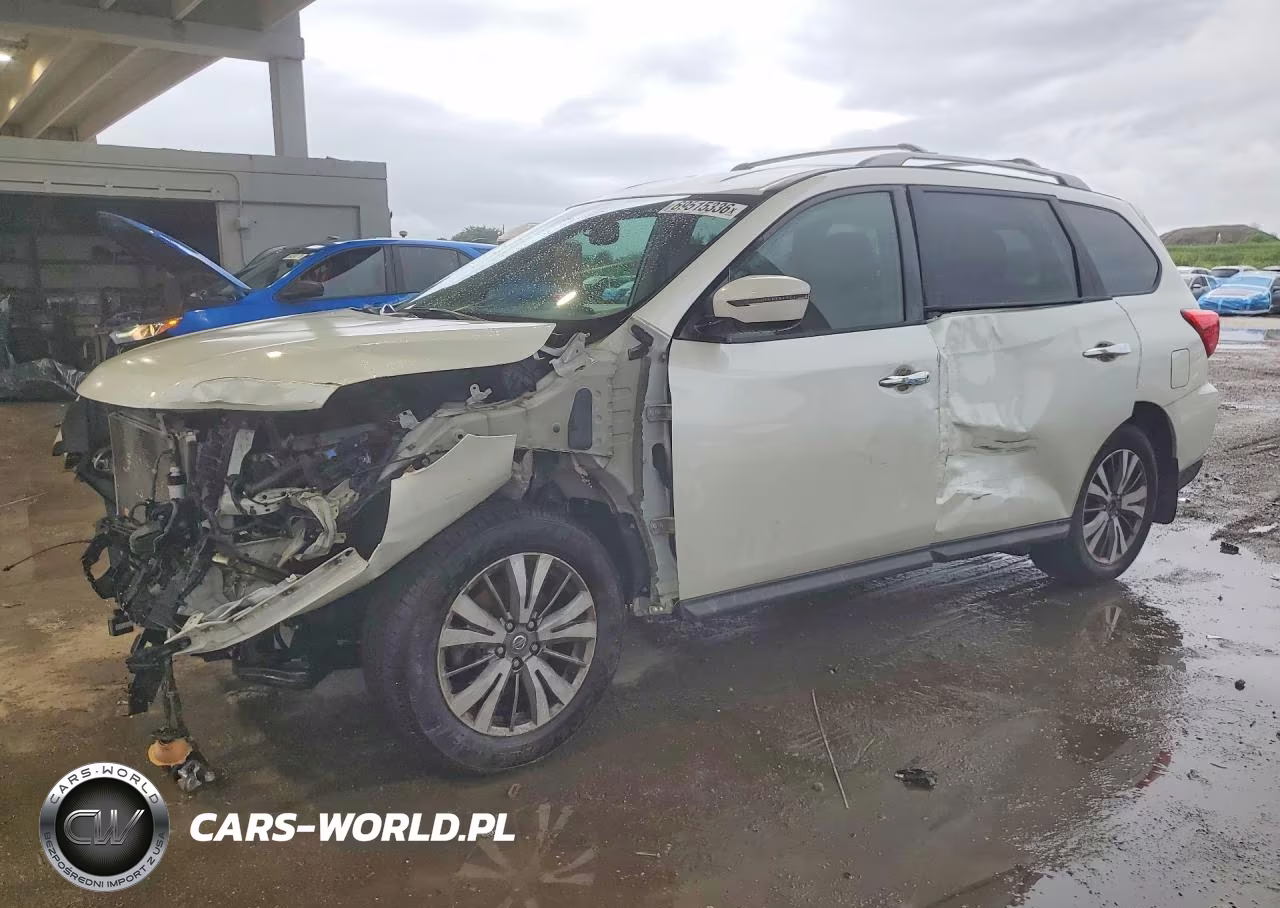 2018 Nissan Pathfinder Sv VIN:5N1DR2MN5JC666114 - 1