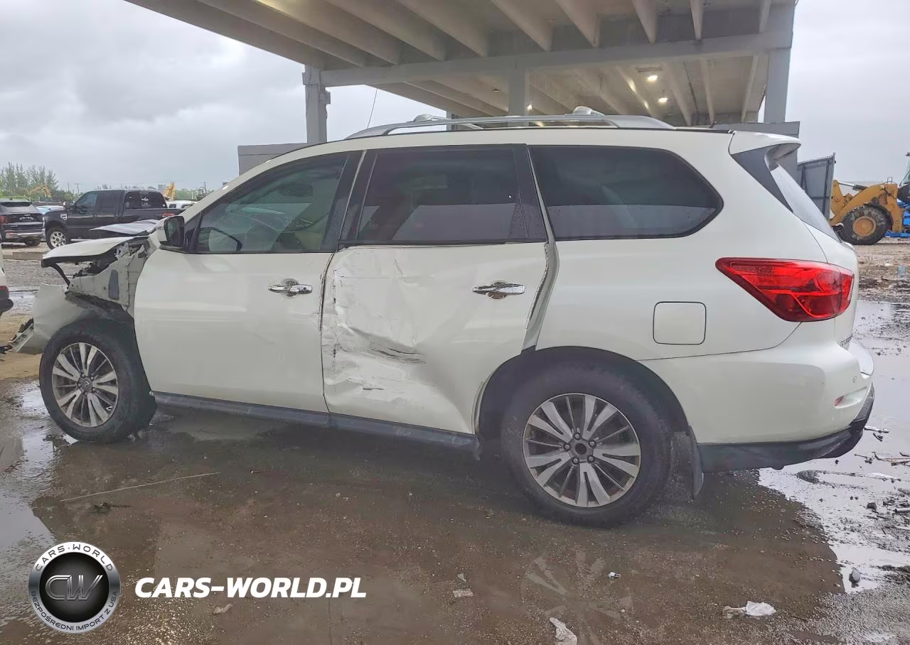 2018 Nissan Pathfinder Sv VIN:5N1DR2MN5JC666114 - 2