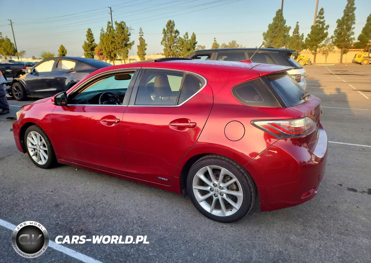 2013 Lexus Ct 200 VIN:JTHKD5BH0D2122783 - 2
