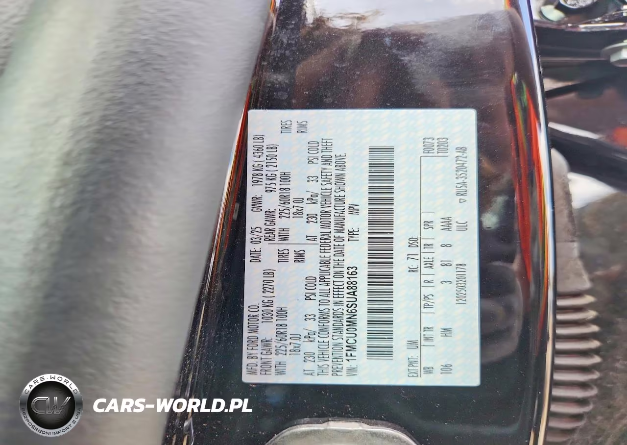 2025 Ford Escape St Line VIN:1FMCU0MN6SUA88163 - 14