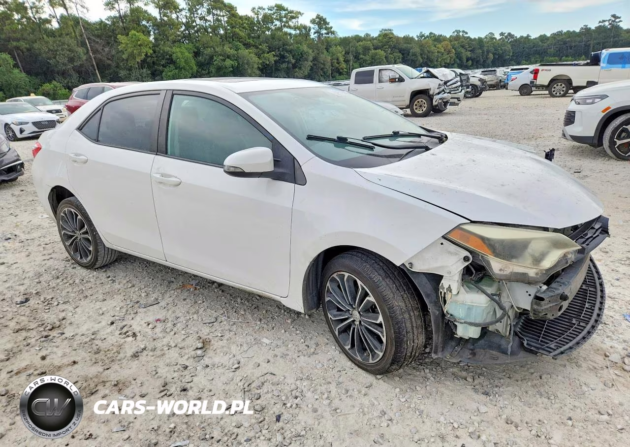 2015 Toyota Corolla S Plus VIN:2T1BURHE2FC394634 - 4