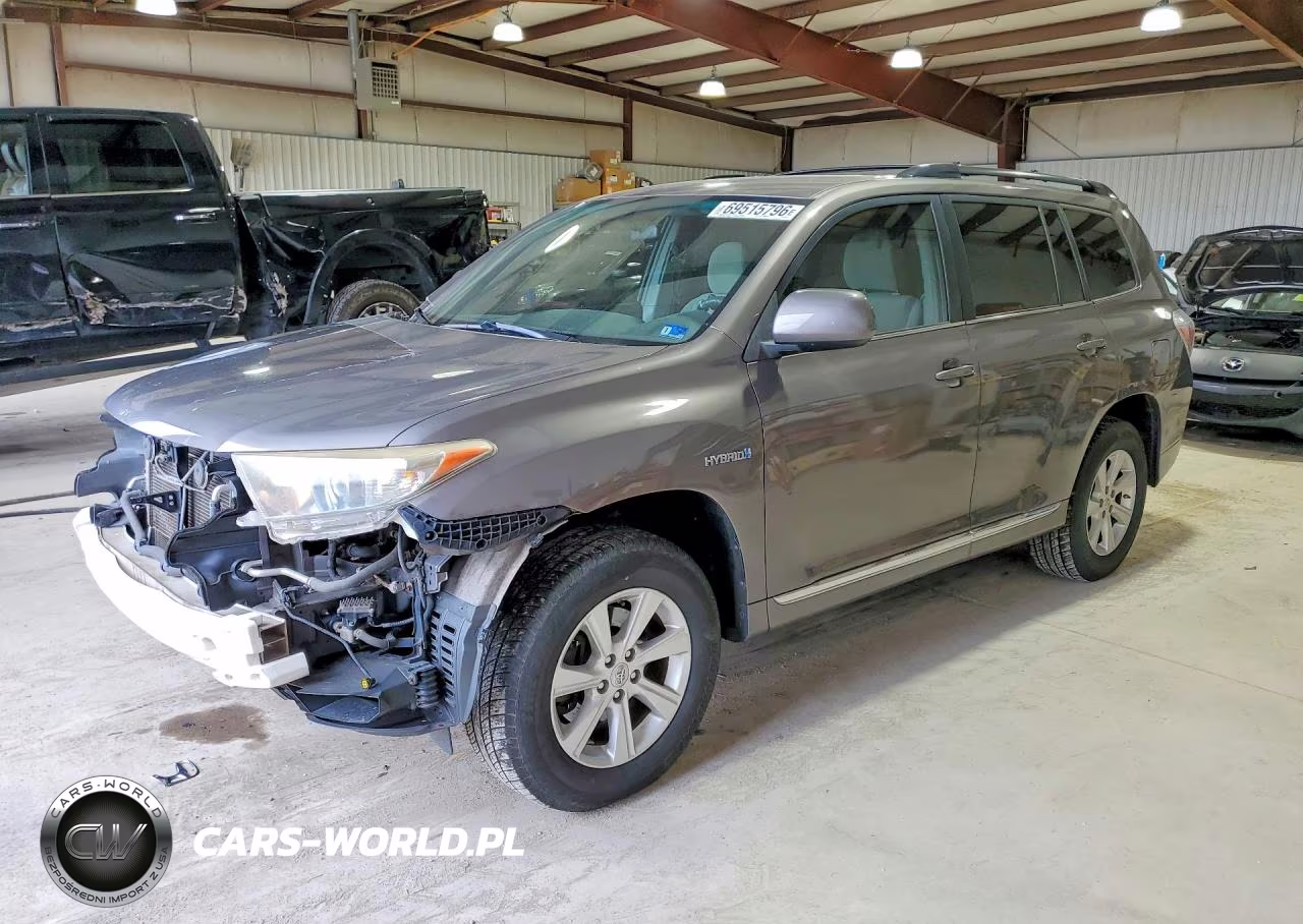 2013 Toyota Highlander Hybrid VIN:JTEBC3EH9D2011245 - 1