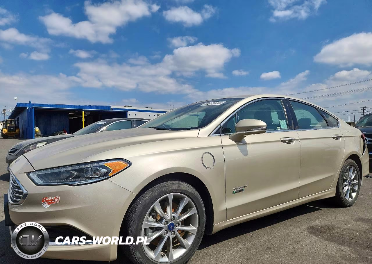 2018 Ford Fusion Se Phev VIN:3FA6P0PU9JR187194 - 1