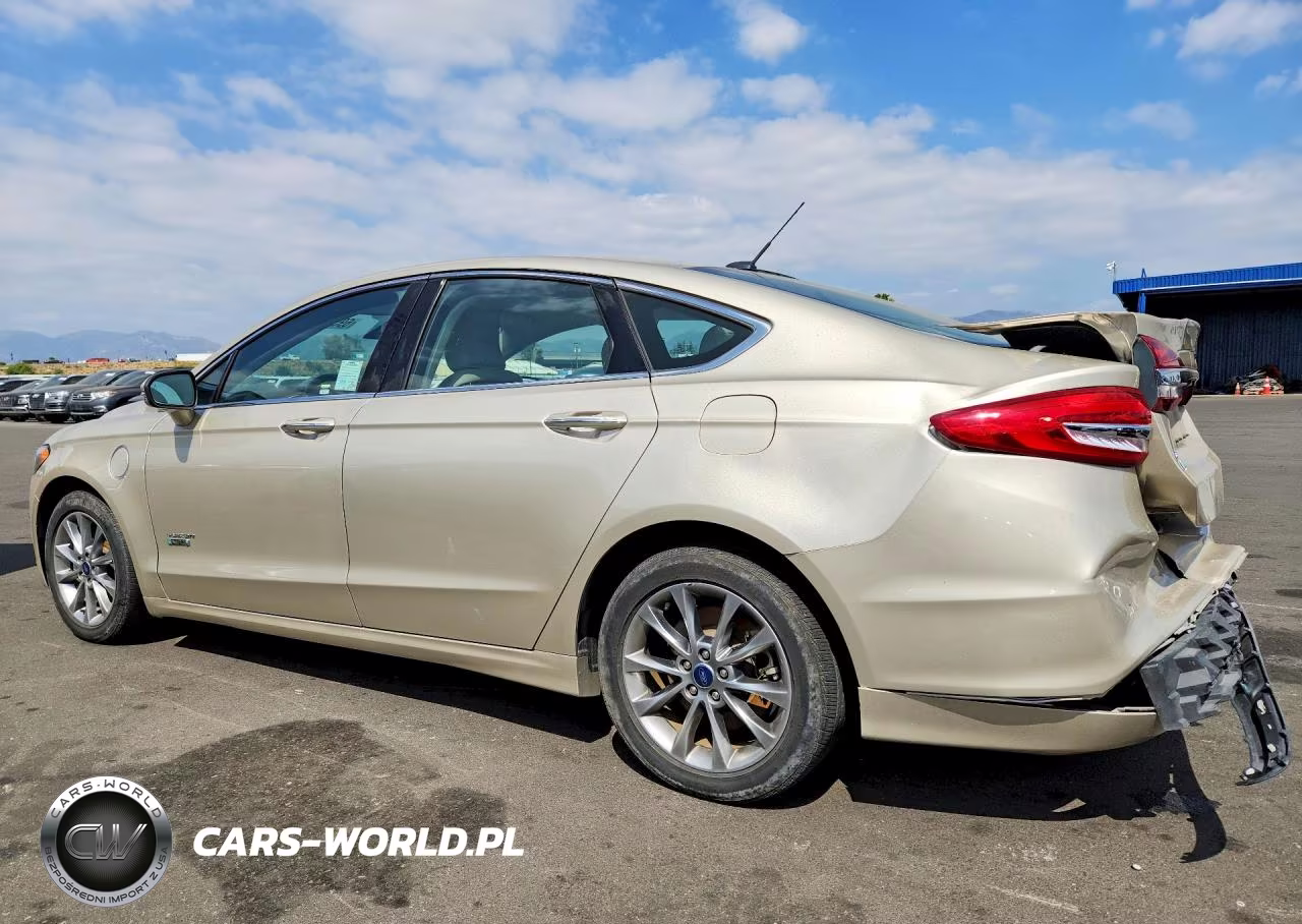 2018 Ford Fusion Se Phev VIN:3FA6P0PU9JR187194 - 2