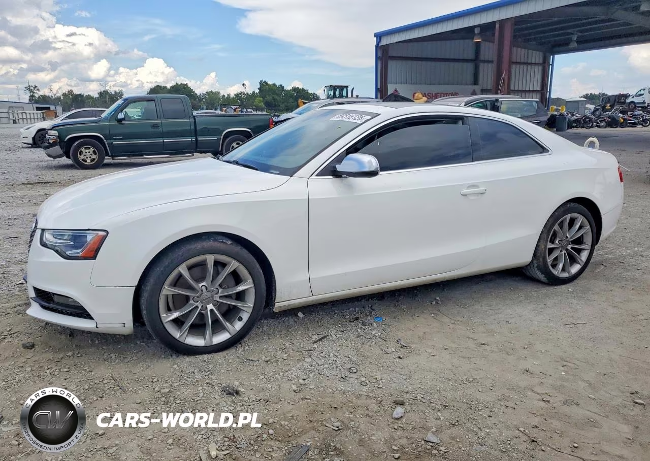 2014 Audi A5 Premium VIN:WAUCFAFR2EA024452 - 1