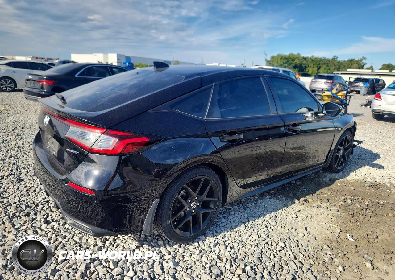 2022 Honda Civic Sport VIN:19XFL2H85NE022369 - 3