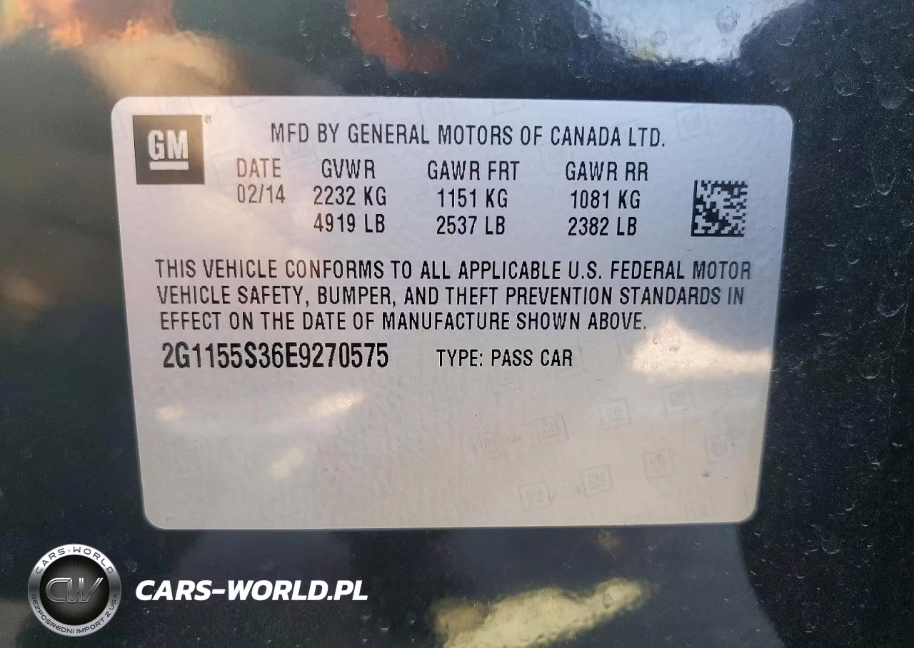 2014 Chevrolet Impala Ltz VIN:2G1155S36E9270575 - 12