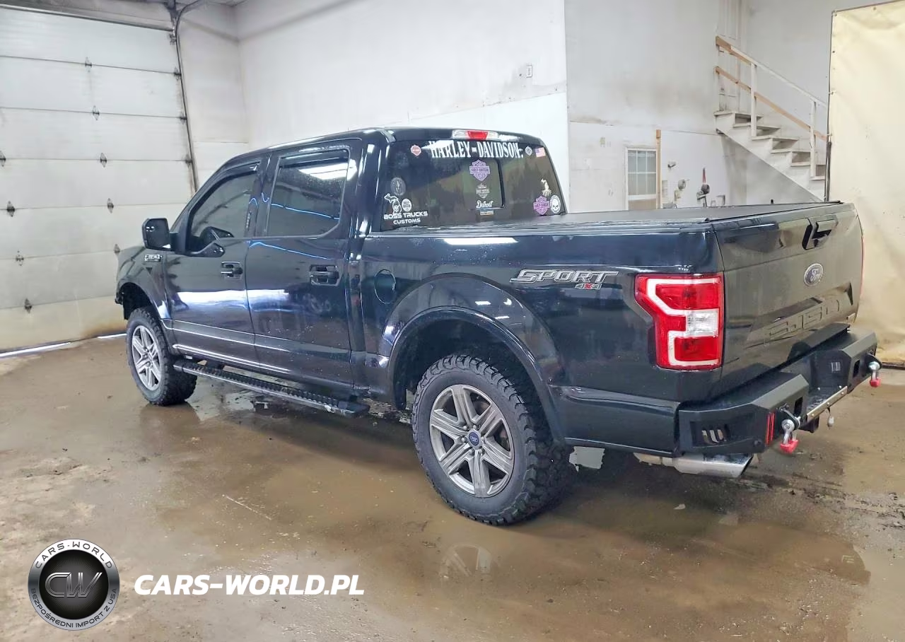 2018 Ford F150 Supercrew VIN:1FTEW1EP2JFB68608 - 2
