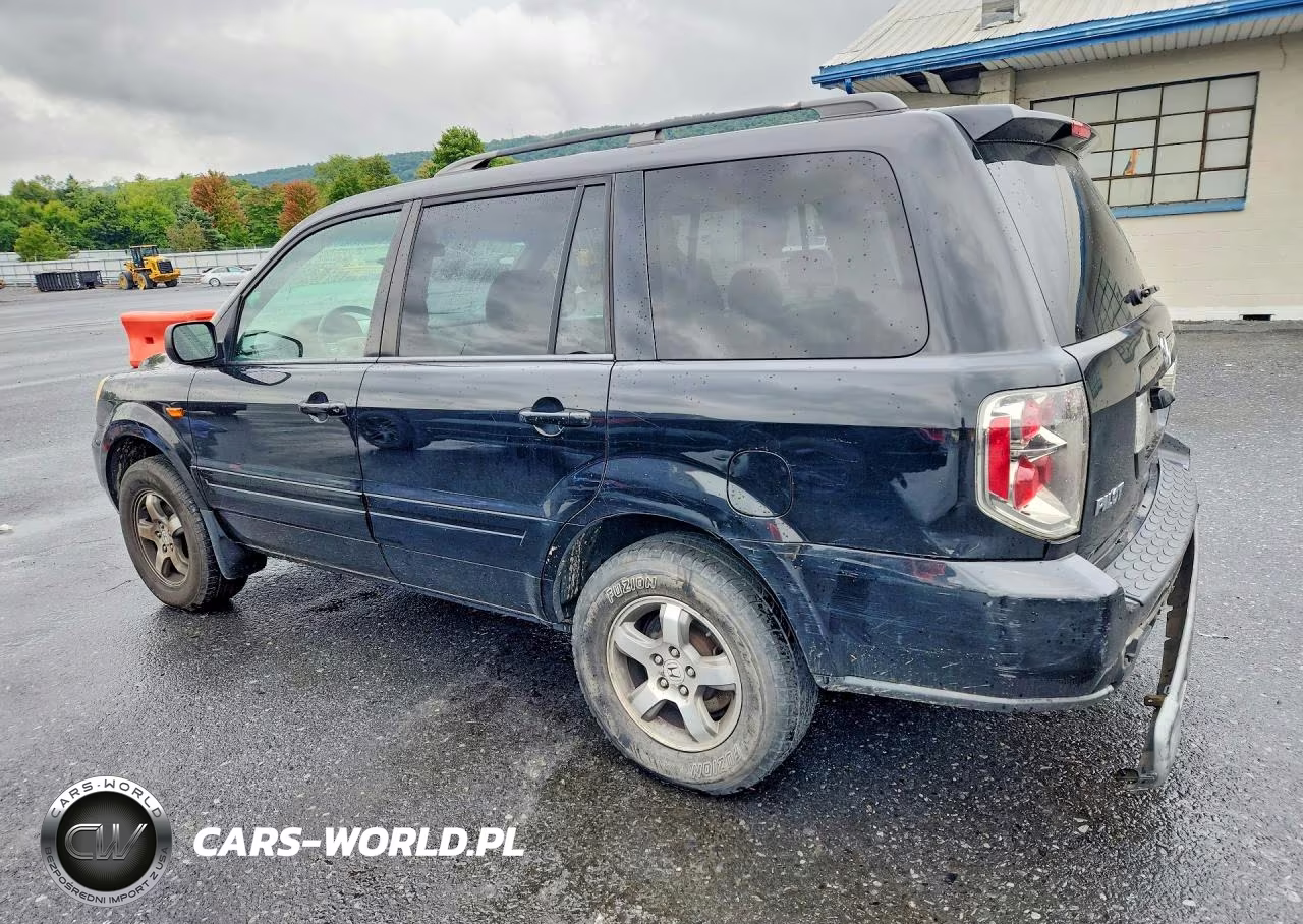 2008 Honda Pilot Exl VIN:5FNYF18708B045770 - 2