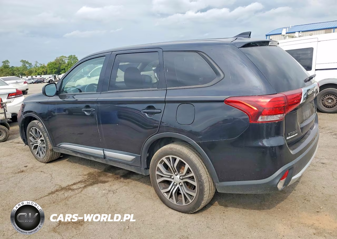 2017 Mitsubishi Outlander Es VIN:JA4AZ2A36HZ053673 - 2