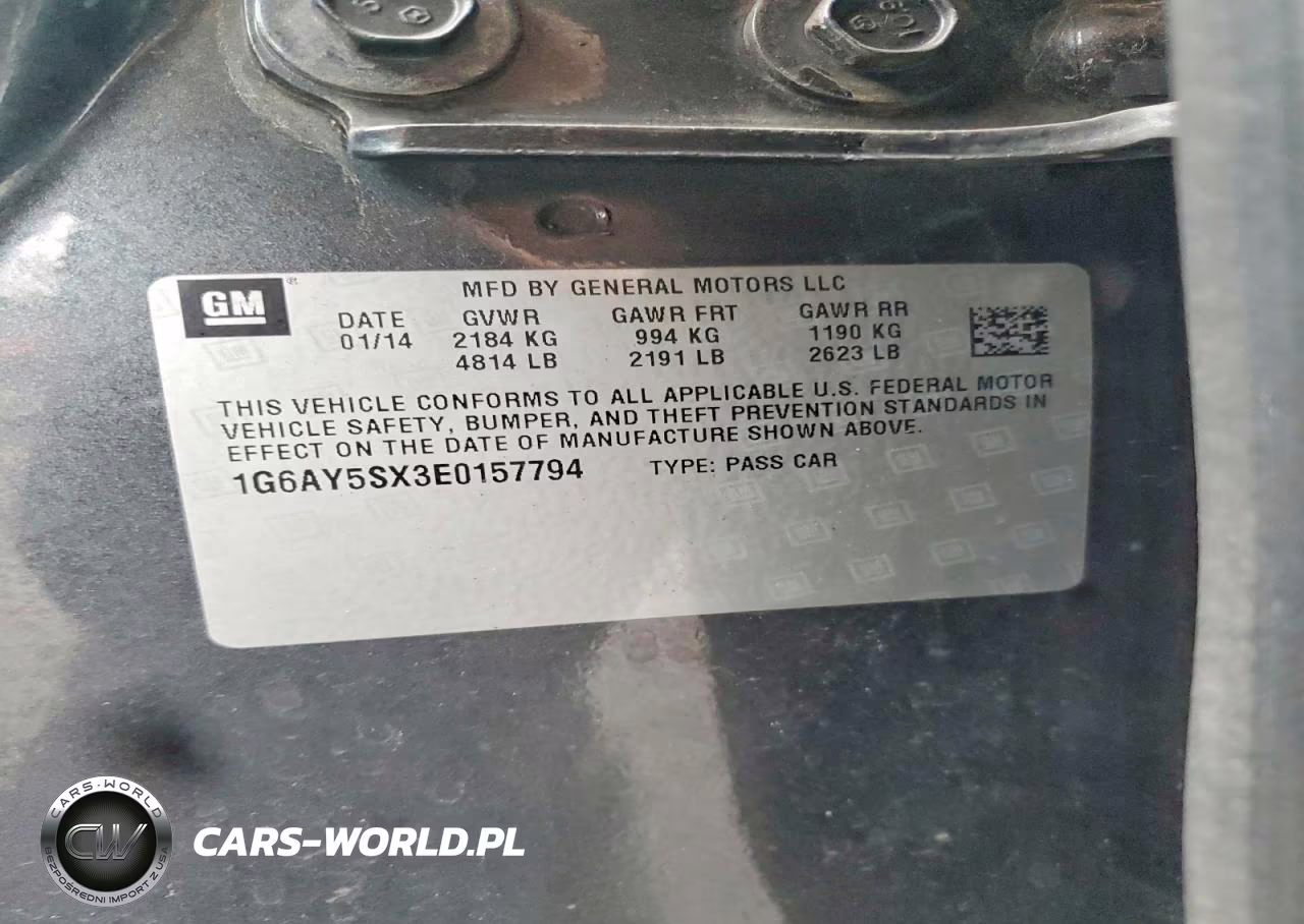 2014 Cadillac Cts Performance Collection VIN:1G6AY5SX3E0157794 - 13