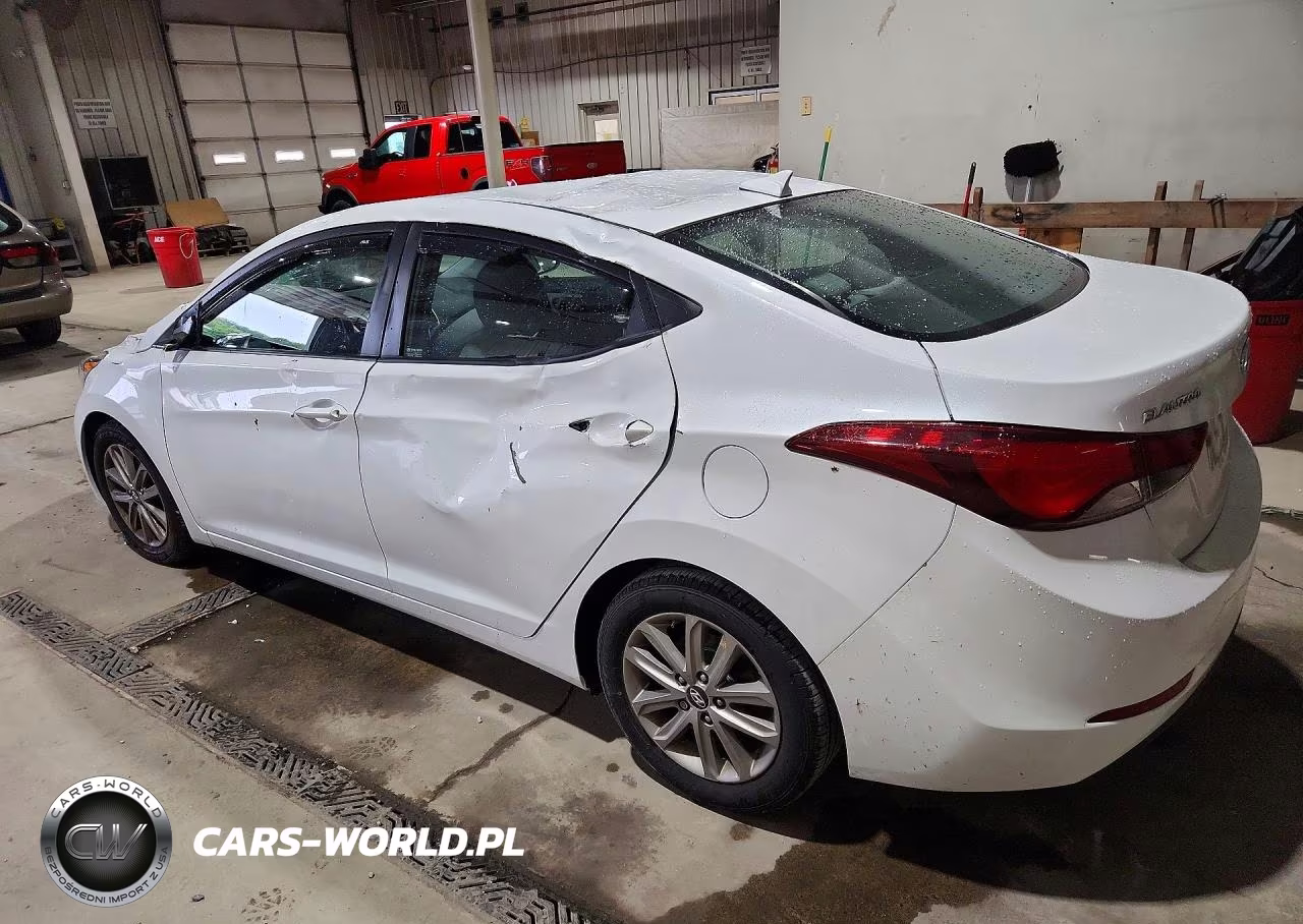 2016 Hyundai Elantra Se VIN:5NPDH4AE6GH710092 - 2