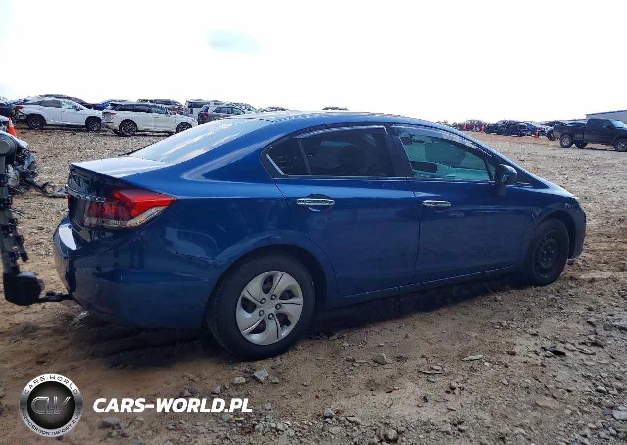2014 Honda Civic Lx VIN:19XFB2F58EE077281 - 3