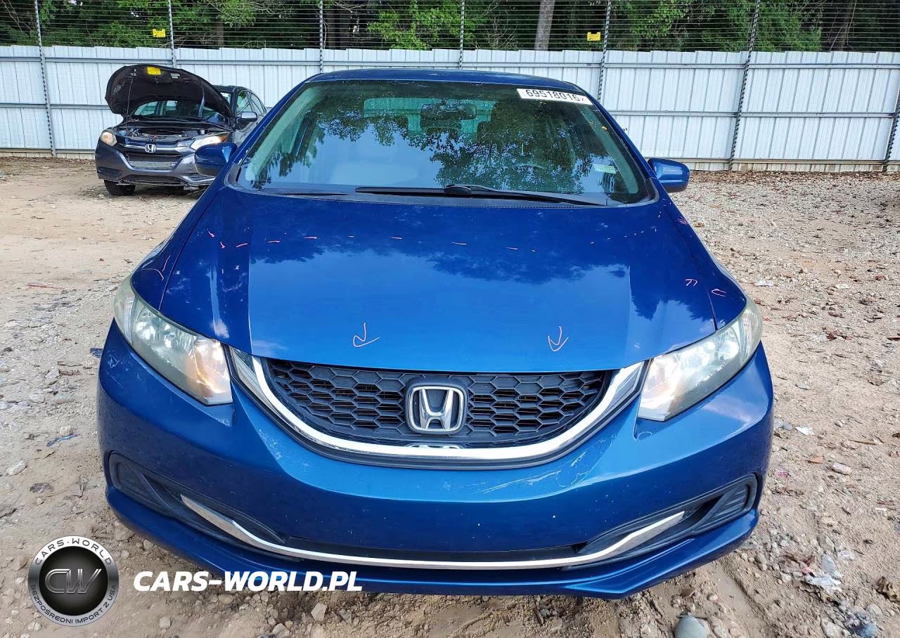 2014 Honda Civic Lx VIN:19XFB2F58EE077281 - 5