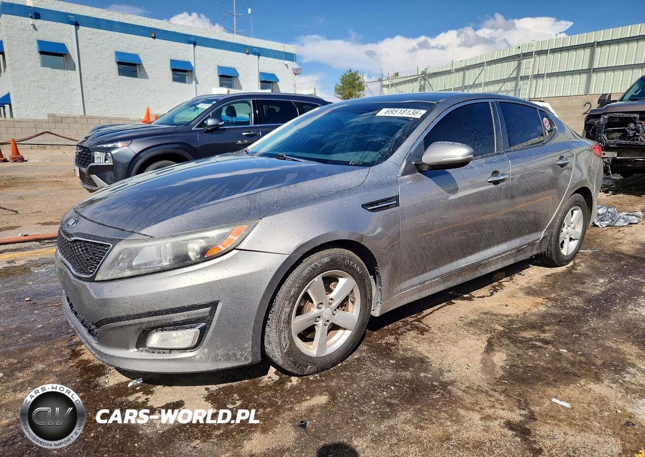 2015 Kia Optima Lx VIN:5XXGM4A75FG458582 - 1